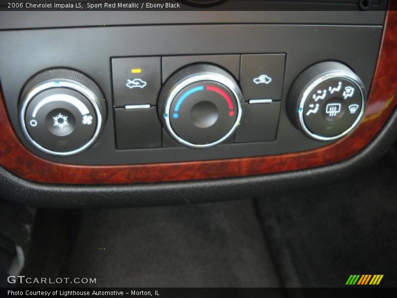Sport Red Metallic / Ebony Black 2006 Chevrolet Impala LS