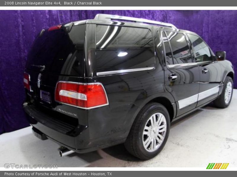 Black / Charcoal Black 2008 Lincoln Navigator Elite 4x4