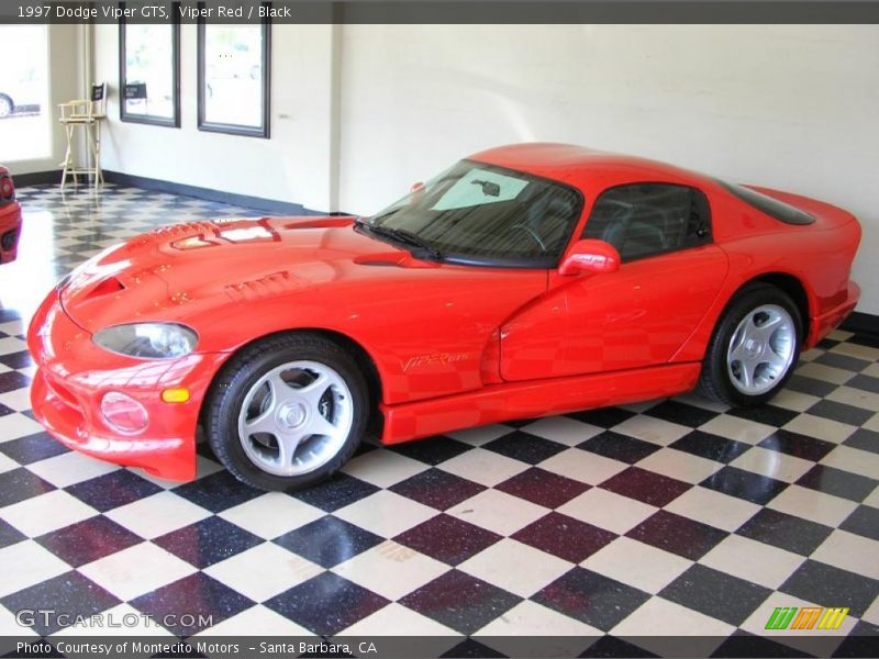 Viper Red / Black 1997 Dodge Viper GTS
