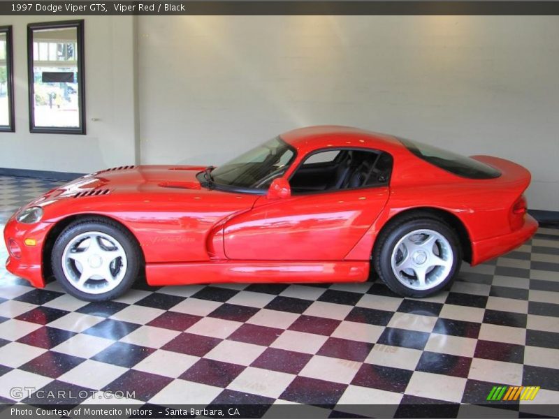 Viper Red / Black 1997 Dodge Viper GTS