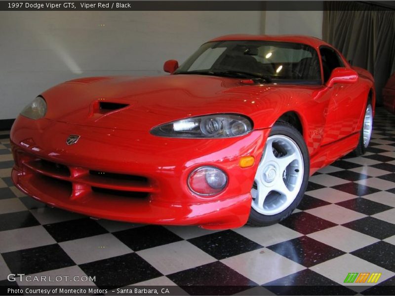 Viper Red / Black 1997 Dodge Viper GTS