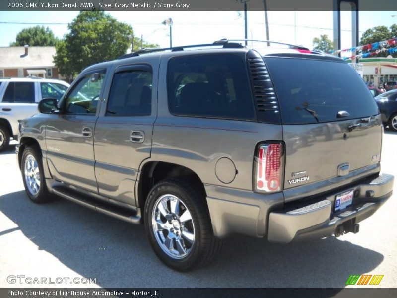 Steel Gray Metallic / Stone Gray 2006 GMC Yukon Denali AWD