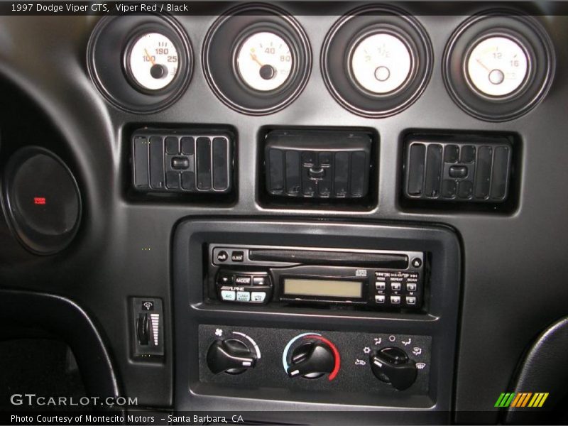 Viper Red / Black 1997 Dodge Viper GTS
