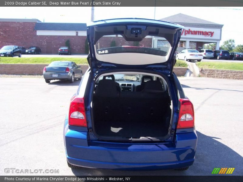 Deep Water Blue Pearl / Dark Slate Gray 2009 Dodge Caliber SE