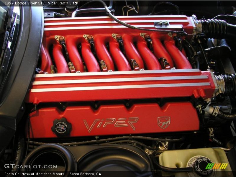 Viper Red / Black 1997 Dodge Viper GTS