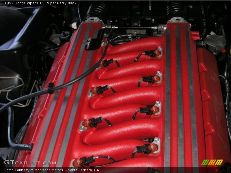 Viper Red / Black 1997 Dodge Viper GTS