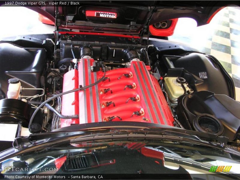 Viper Red / Black 1997 Dodge Viper GTS