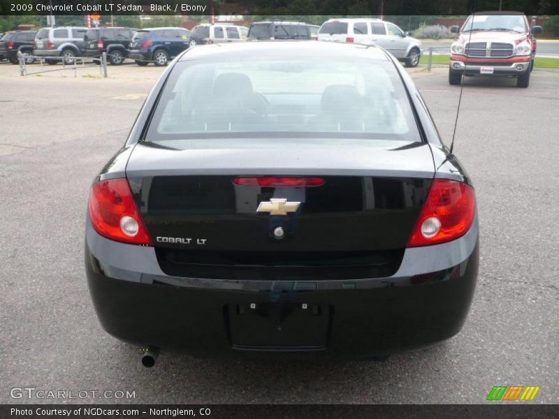 Black / Ebony 2009 Chevrolet Cobalt LT Sedan