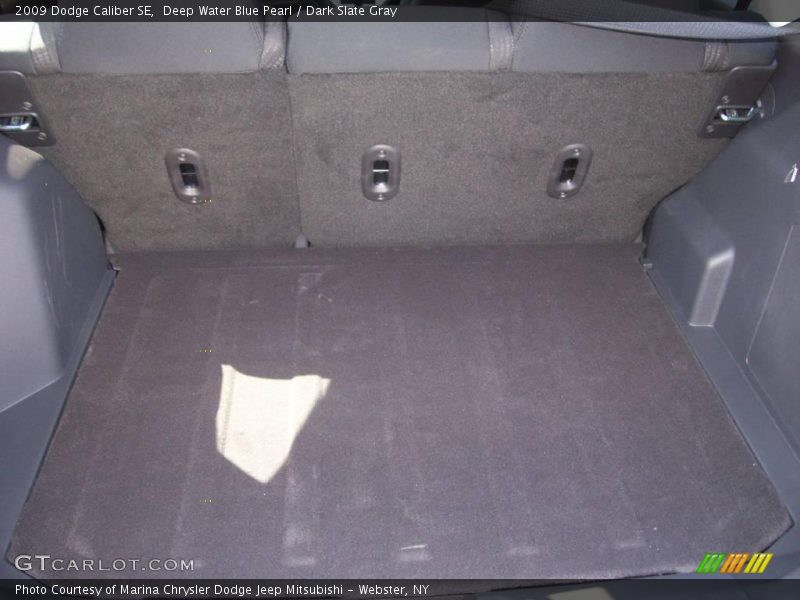 Deep Water Blue Pearl / Dark Slate Gray 2009 Dodge Caliber SE
