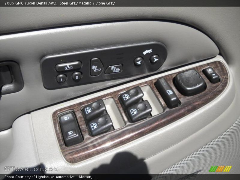 Steel Gray Metallic / Stone Gray 2006 GMC Yukon Denali AWD