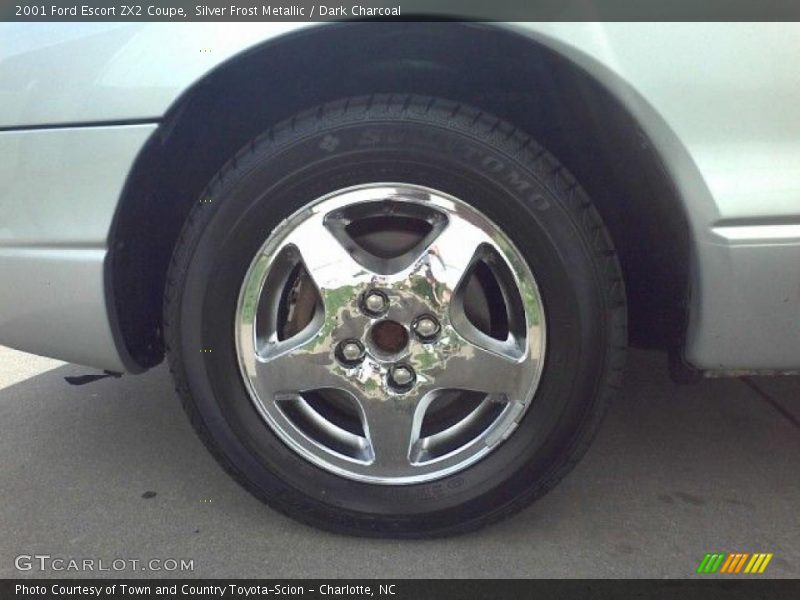Silver Frost Metallic / Dark Charcoal 2001 Ford Escort ZX2 Coupe