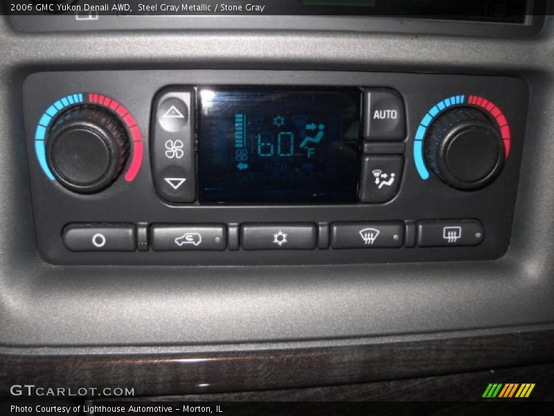 Steel Gray Metallic / Stone Gray 2006 GMC Yukon Denali AWD