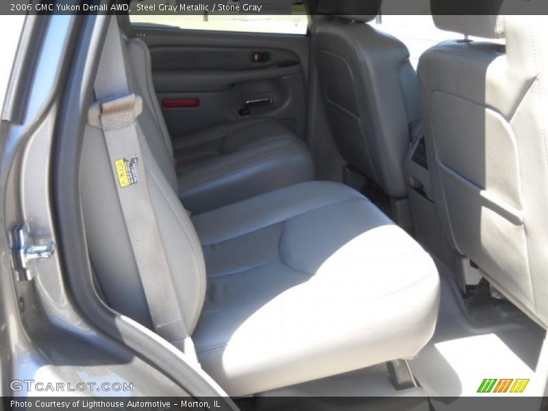 Steel Gray Metallic / Stone Gray 2006 GMC Yukon Denali AWD