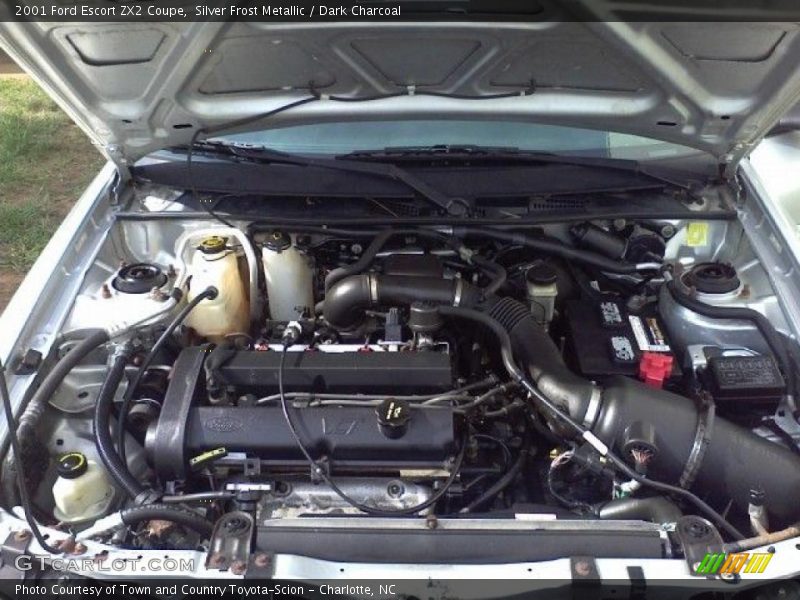 Silver Frost Metallic / Dark Charcoal 2001 Ford Escort ZX2 Coupe