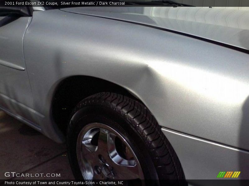 Silver Frost Metallic / Dark Charcoal 2001 Ford Escort ZX2 Coupe