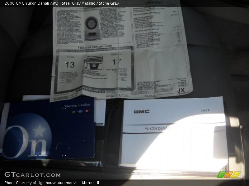 Steel Gray Metallic / Stone Gray 2006 GMC Yukon Denali AWD
