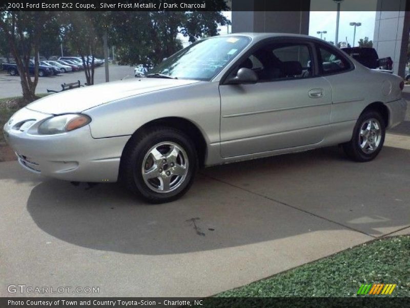 Silver Frost Metallic / Dark Charcoal 2001 Ford Escort ZX2 Coupe