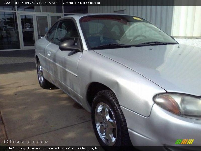 Silver Frost Metallic / Dark Charcoal 2001 Ford Escort ZX2 Coupe