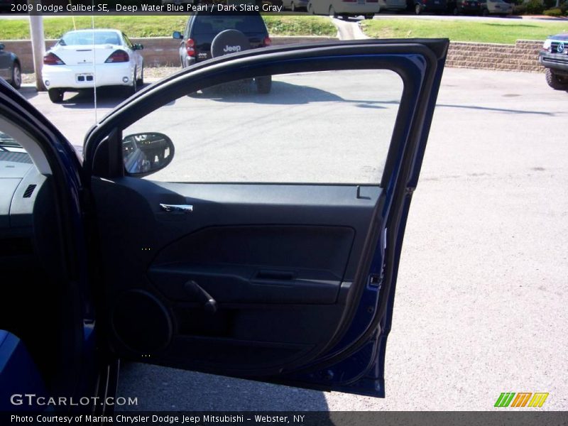 Deep Water Blue Pearl / Dark Slate Gray 2009 Dodge Caliber SE
