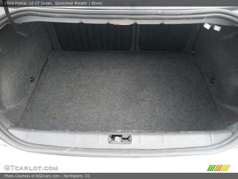 Quicksilver Metallic / Ebony 2009 Pontiac G6 GT Sedan
