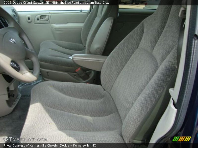 Midnight Blue Pearl / Medium Slate Gray 2005 Dodge Grand Caravan SE