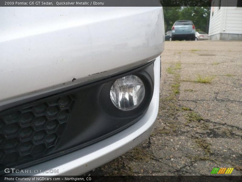 Quicksilver Metallic / Ebony 2009 Pontiac G6 GT Sedan
