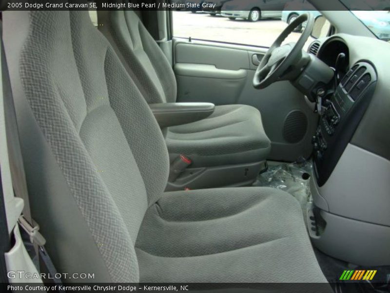 Midnight Blue Pearl / Medium Slate Gray 2005 Dodge Grand Caravan SE