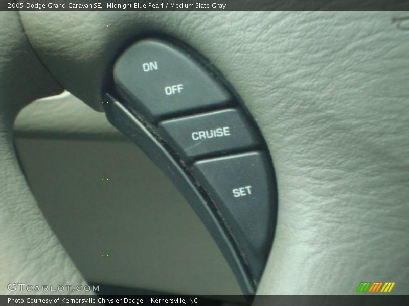 Midnight Blue Pearl / Medium Slate Gray 2005 Dodge Grand Caravan SE