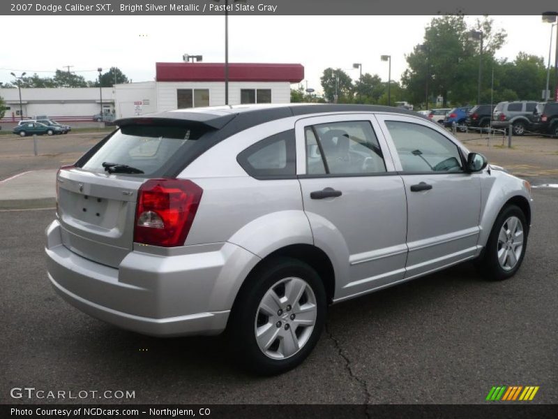 Bright Silver Metallic / Pastel Slate Gray 2007 Dodge Caliber SXT