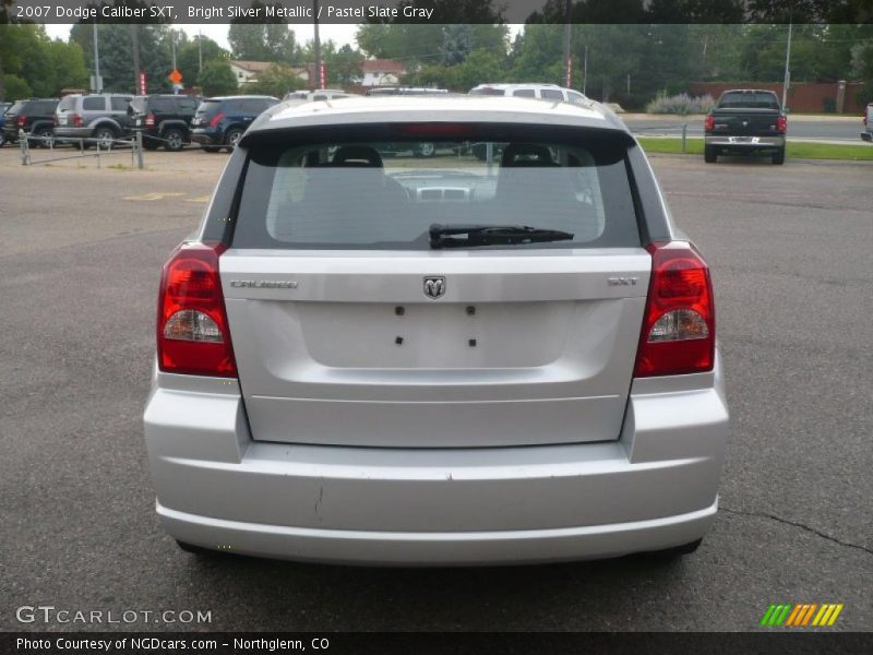 Bright Silver Metallic / Pastel Slate Gray 2007 Dodge Caliber SXT