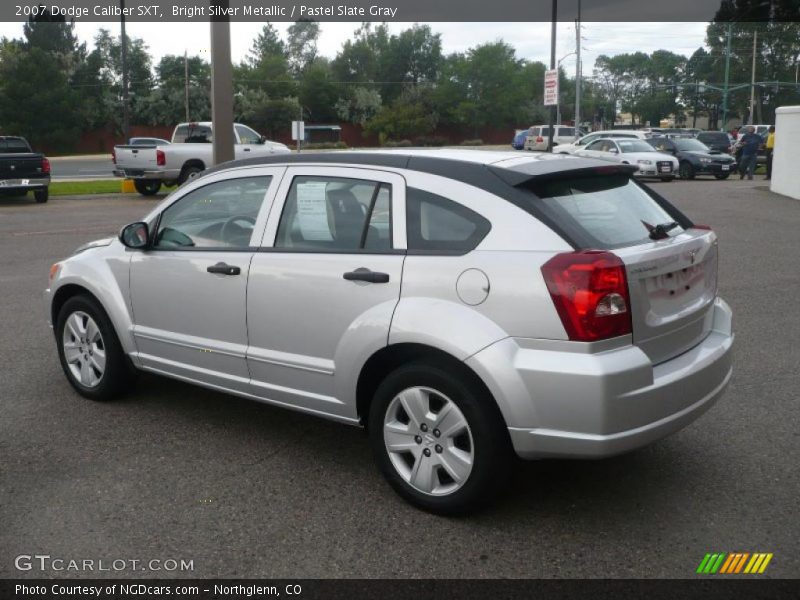 Bright Silver Metallic / Pastel Slate Gray 2007 Dodge Caliber SXT