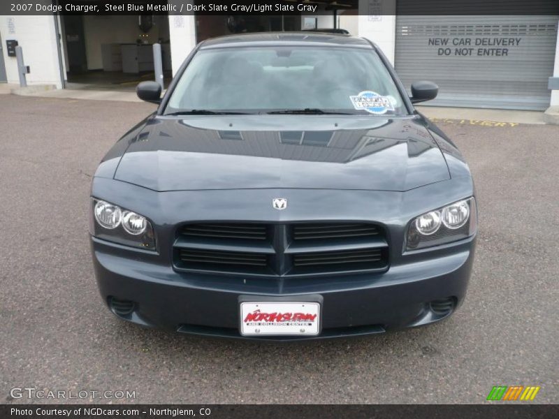 Steel Blue Metallic / Dark Slate Gray/Light Slate Gray 2007 Dodge Charger