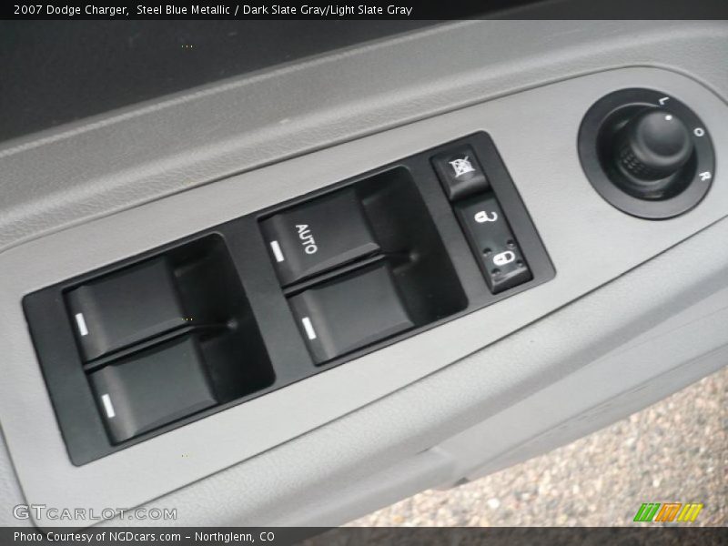 Steel Blue Metallic / Dark Slate Gray/Light Slate Gray 2007 Dodge Charger