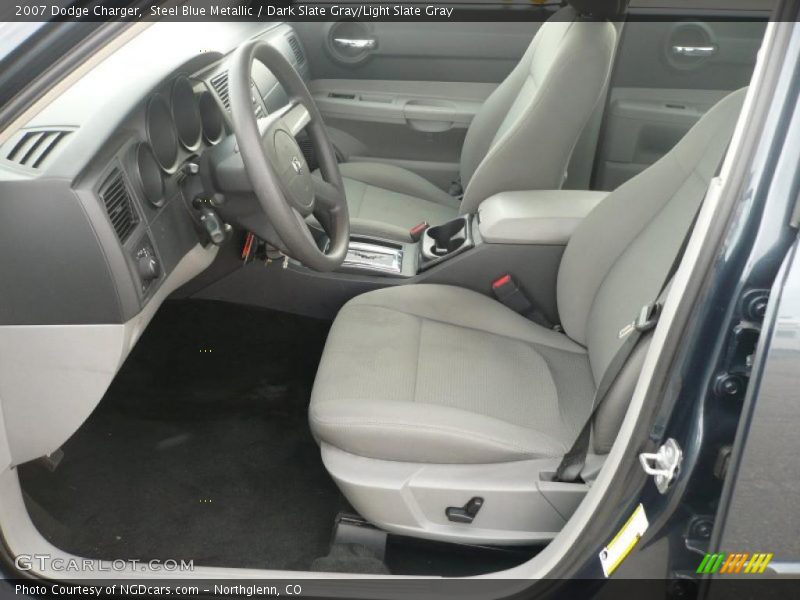 Steel Blue Metallic / Dark Slate Gray/Light Slate Gray 2007 Dodge Charger