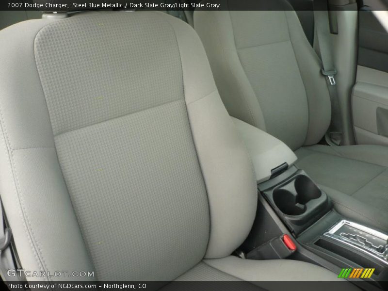 Steel Blue Metallic / Dark Slate Gray/Light Slate Gray 2007 Dodge Charger
