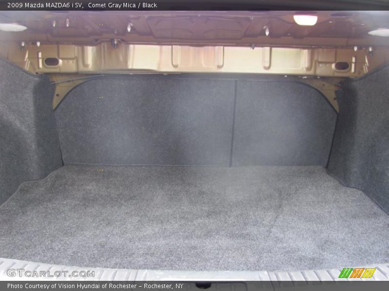 Comet Gray Mica / Black 2009 Mazda MAZDA6 i SV