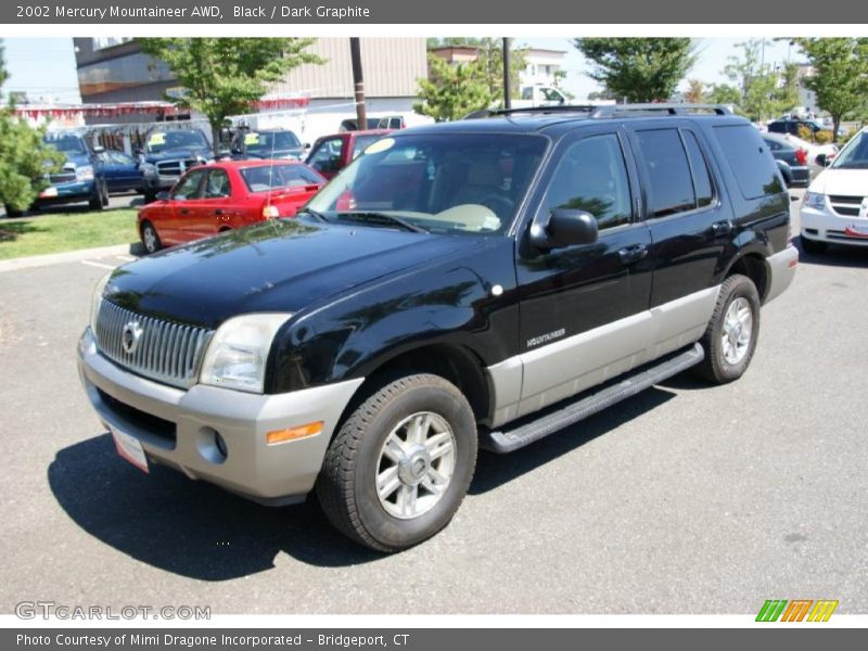 Black / Dark Graphite 2002 Mercury Mountaineer AWD