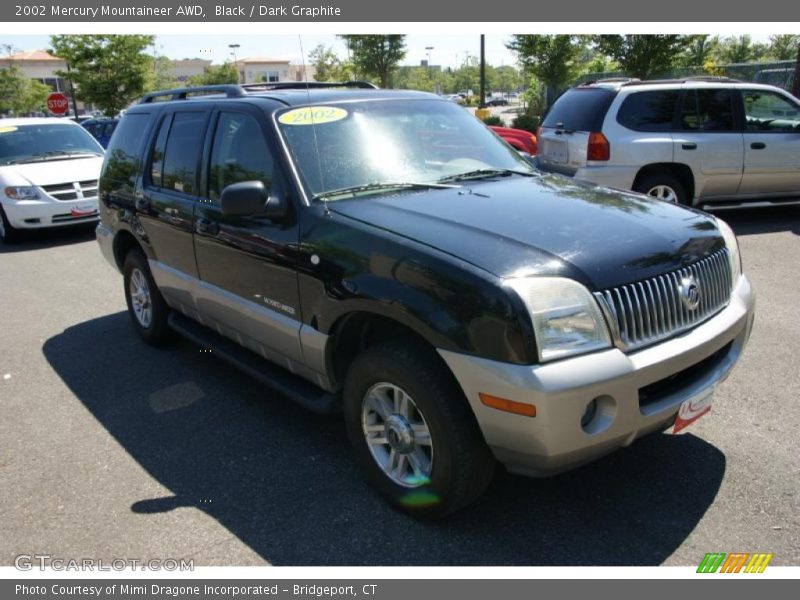 Black / Dark Graphite 2002 Mercury Mountaineer AWD