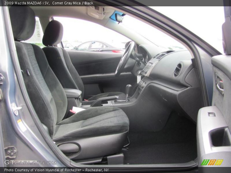 Comet Gray Mica / Black 2009 Mazda MAZDA6 i SV