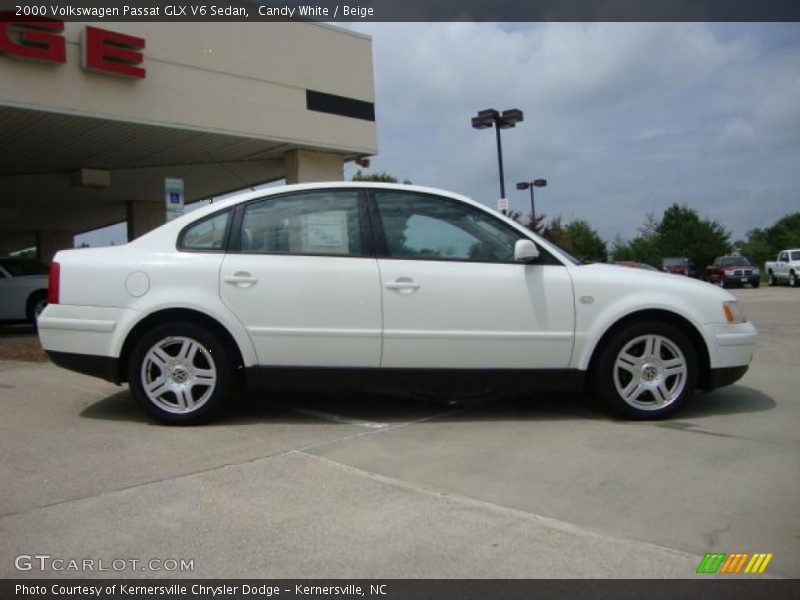 Candy White / Beige 2000 Volkswagen Passat GLX V6 Sedan