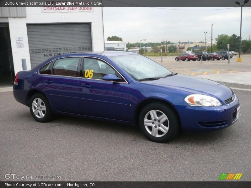 Laser Blue Metallic / Gray 2006 Chevrolet Impala LT