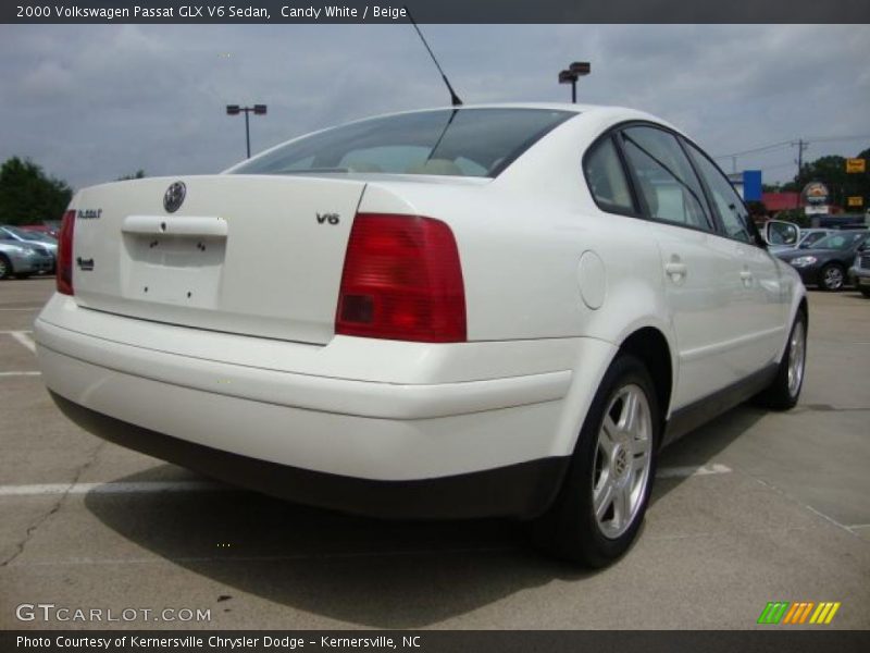 Candy White / Beige 2000 Volkswagen Passat GLX V6 Sedan
