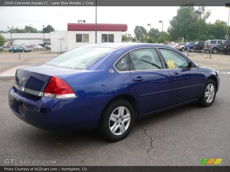 Laser Blue Metallic / Gray 2006 Chevrolet Impala LT