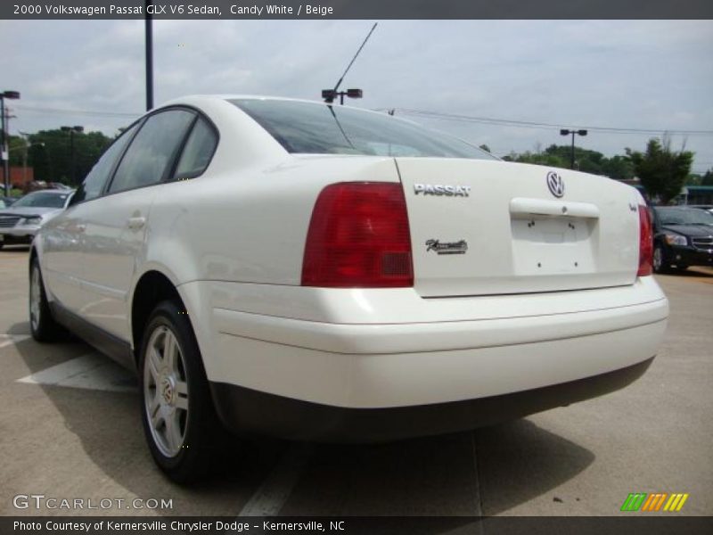 Candy White / Beige 2000 Volkswagen Passat GLX V6 Sedan