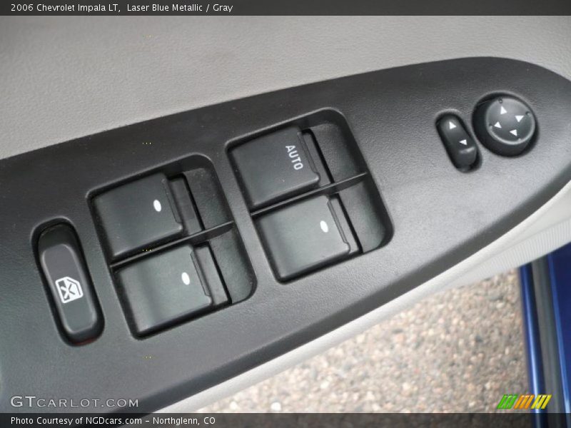 Laser Blue Metallic / Gray 2006 Chevrolet Impala LT