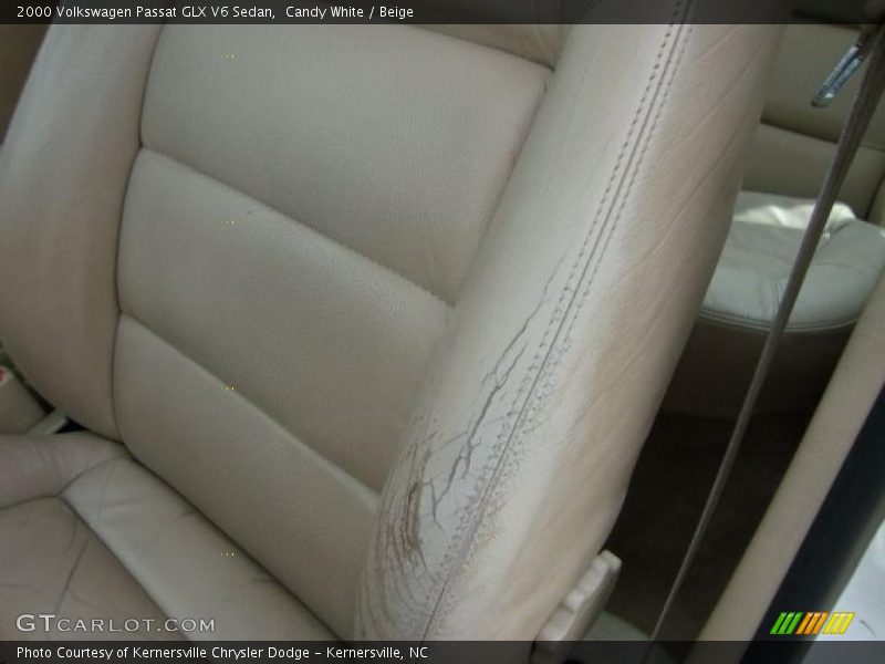 Candy White / Beige 2000 Volkswagen Passat GLX V6 Sedan