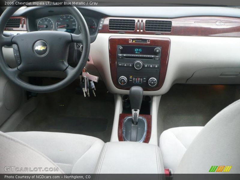 Laser Blue Metallic / Gray 2006 Chevrolet Impala LT