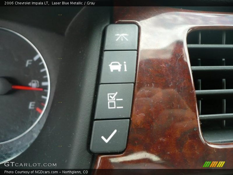 Laser Blue Metallic / Gray 2006 Chevrolet Impala LT
