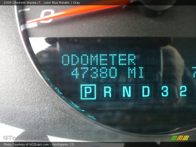 Laser Blue Metallic / Gray 2006 Chevrolet Impala LT