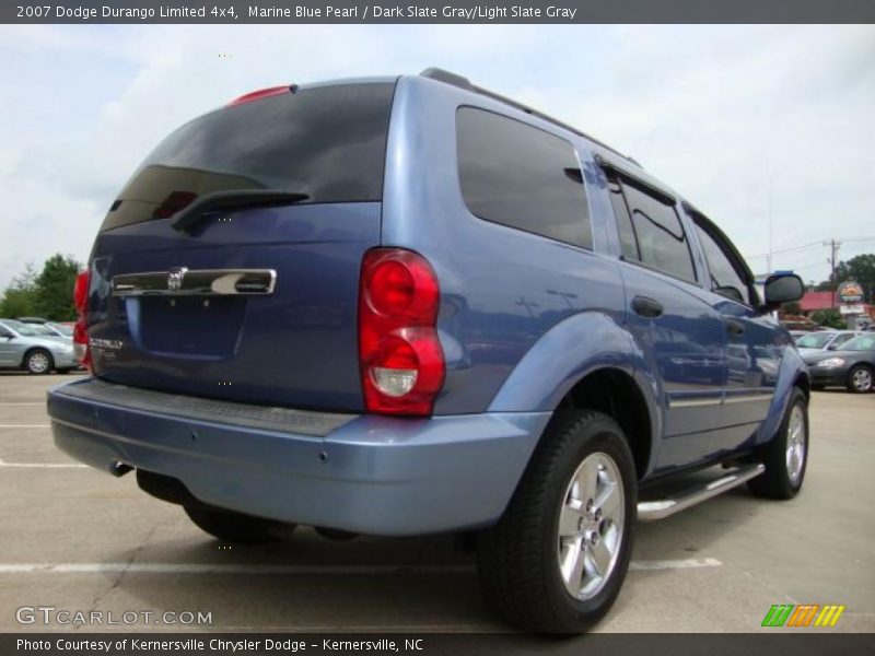 Marine Blue Pearl / Dark Slate Gray/Light Slate Gray 2007 Dodge Durango Limited 4x4